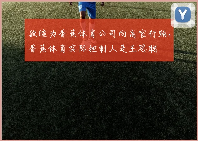 段暄为香蕉体育公司向高官行贿，香蕉体育实际控制人是王思聪