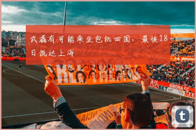 武磊有可能乘坐包机回国，最快18日抵达上海